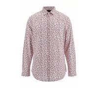 GUESS Eco Benny New Collar Pau Pink Micro Flowers Talla: 38 | Camisas Casuales Outlet | Hombre | Rosa