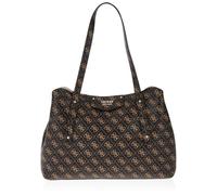 GUESS Eco Brenton Bucket, Hobo para Mujer, Logo marrón, Talla única