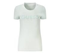 Guess - Eco Crewneck Sequin Tee - Tops - Mujer - Azul - M -