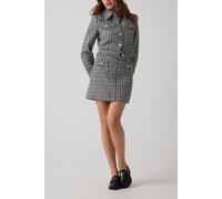 GUESS Eco Daphnee Cropped Jack Black And White Twee Talla: S | Cazadoras Cropped Outlet | Mujer | Negro