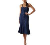 Guess Eco Edna Dress Vestido, Bodeguita Dark, Large para Mujer
