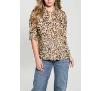 GUESS Eco Enora Equipment Shir Cheetah Skin Print Talla: S | Camisas Outlet | Mujer