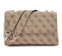 GUESS Eco Erica Convertible Xbody Flap Bag Latte Logo