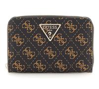 GUESS Eco Erica SLG Medium Zip Around Wallet Brown Logo