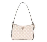 GUESS Eco Erica Top Zip Shoulder Bag Sand Logo