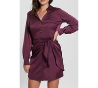 GUESS Eco Es Ls Alya Dress Black Cherry Talla: S | Blusón Outlet | Mujer | Negro
