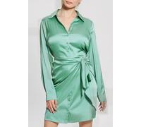GUESS Eco Es Ls Alya Dress Vital Green Talla: M | Blusón Outlet | Mujer | Verde