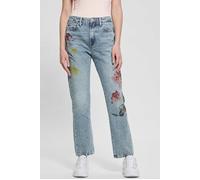 GUESS Eco Girly Kikoi Flower Talla: W25L31 | Vaqueros Rectos Outlet | Mujer