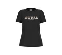 Guess Eco Giuditta - Camiseta de manga corta para mujer, Negro azabache, Large