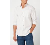 GUESS Eco Ls Collin Shirt Micro Flower Aop Whi Talla: XS | Camisas Casuales Outlet | Hombre