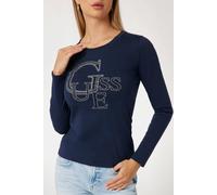 GUESS Eco Ls Rn Studded Suiting Blue Talla: XS | Manga Larga Outlet | Mujer | Azul
