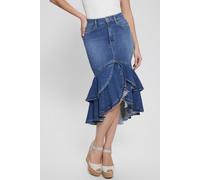GUESS Eco Marina Skirt Lady Conch Talla: 24 | Faldas Vaqueras Outlet | Mujer