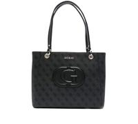 Guess Bolso tote Eco Mietta Noel con logo – Carbón/Negro