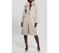 GUESS Eco Nancy Fit Coat Faux Cemento Multi Talla: XL | Chaquetas de Piel Sintética Outlet | Mujer