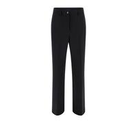 GUESS Eco New Carla Crepe Pant Jet Black A996 Talla: S | Pantalones Rectos Outlet | Mujer | Negro