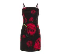 GUESS Eco New Sl Maelle Mini D Blurred Roses Print Talla: L | Mini Vestidos Outlet | Mujer | Rosa