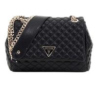 Guess Rianee Eco Bolso de hombro negro, imitación de cuero, mujer
