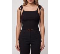 GUESS Eco Sage Tank Top Swtr Jet Black A996 Talla: S | Camisetas de Tirantes Outlet | Mujer | Verde