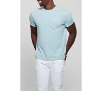 GUESS Eco Ss Bsc Classic New Steel Blue Talla: S | Camisetas Básicas Outlet | Hombre | Azul