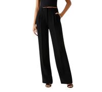 Guess - Eco Theoline Perfect Pants - Trousers - Mujer - Negro - S -