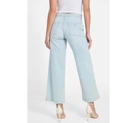 GUESS Eco Zoya Wide Leg Crop Nuage Light Talla: W31L29 | Pantalones Outlet | Mujer