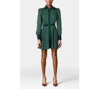 GUESS Edith Chemisier Dres New Monogram Green Talla: 42 | Mini Vestidos Outlet | Mujer | Verde
