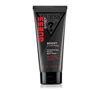 GUESS Effect Grooming BOOST - Gel de baño y cabello 2 en 1 con cafeína para hombres, 6.7 onzas líquidas