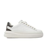 GUESS ELBINA, Sneaker Mujer, Blanco/marrón, 41 EU