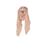 GUESS Eliette Logo Kefiah Scarf 135X135 Latte Logo