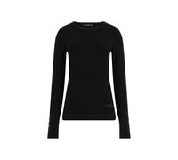 GUESS Elinor RN LS Swtr Sudadera, Jblk Jet Black A996, S para Mujer