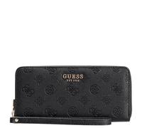 Guess Ella Logo SLG Large Zip - Cartera 12cc 20 cm (black logo)