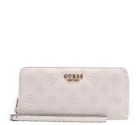 GUESS Monedero Ella Logo SLG Zip Around Stone Logo Crema