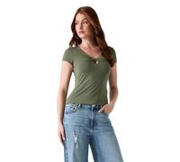 Guess Emmie Top de manga corta Eco para mujer, Planta Verde., S