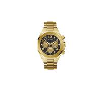 GUESS Reloj analógico 'Empire' oro / negro, Talla One Size