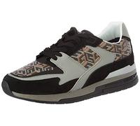 GUESS ENNA, Sneaker Hombre, Negro, 45 EU