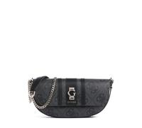 Guess Erenia Bolso de hombro antracita, imitación de cuero, mujer