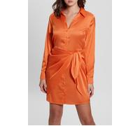 GUESS Es Ls Alya Dress Orange Slushie Talla: M | Blusón Outlet | Mujer | Naranja