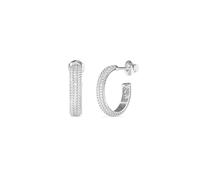 Guess Essenza - Pendientes para mujer, color plateado
