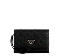 GUESS Estuche de identificación Wilder Travel Passport Organizer Black Negro