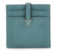 GUESS estuche de tarjetas Cresidia Tab Card Case Teal