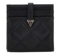 GUESS Estuche de Tarjetas Eco Carly SLG Tab Card Case Black Negro