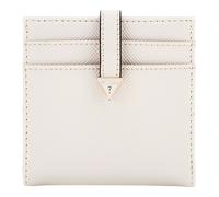 GUESS estuche de tarjetas Laurel SLG Tab Card Case Bone