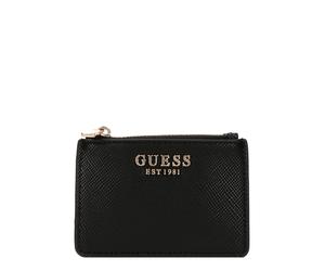 GUESS Estuche 'LAUREL II SLG CREDIT CARD CASE' oro / negro One Size oro / negro