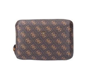 Guess- Estuche Logo 4G- Bags- Hombre- Marrón- ONE SIZE- Estuche Logo 4G