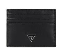 GUESS Estuche 'MILANO CARD HOLDER' negro / plata One Size negro / plata