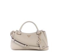 GUESS Evie Triple Compartment Satchel, Bolso de Mano para Mujer, Marrón Topo Claro, Talla Unica