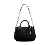 Guess Fedora Bolso de mano negro, imitación de cuero, mujer