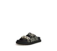 GUESS FL6FATFAL03BLKPL FATEMA Sneaker Female Negro y platino EU 38