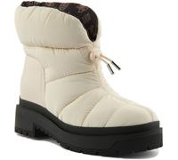 GUESS Fl8Ledele10 Leeda Mujer Acolchado Tobillo Botas En Crema Talla UK 3-8