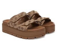 Guess FLJF2X FAL03 Faxon 2 Sandalias Calzado De Mujer Doble Hebilla Beige